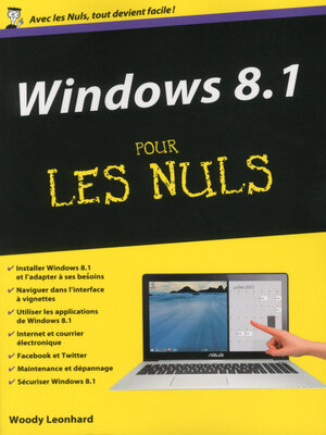 cover image of Windows 8.1 Mégapoche pour les Nuls